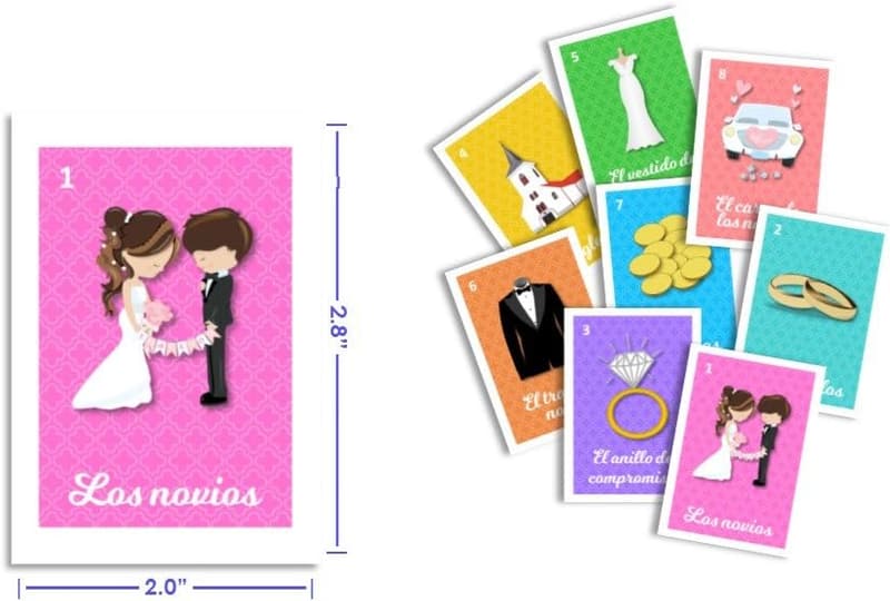 Bridal Shower Lotería Game Set
