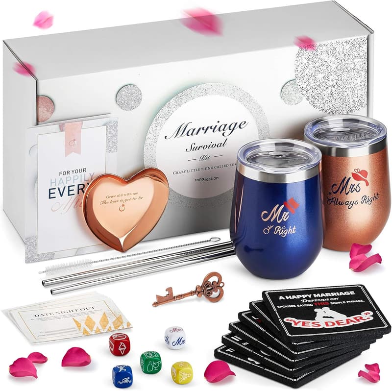 Engagement Gift: Unique Marriage Survival Kit for Bride to Be