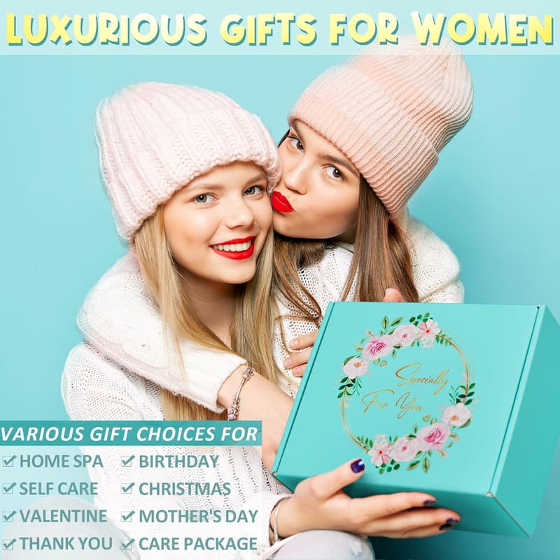 Ocean Spa Gift Basket for Women - Self Care & Relaxation Set