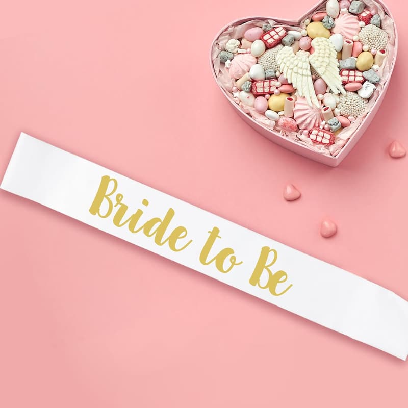 Bachelorette Party Sashes Set - 1 Bride & 17 Bridesmaid Sashes
