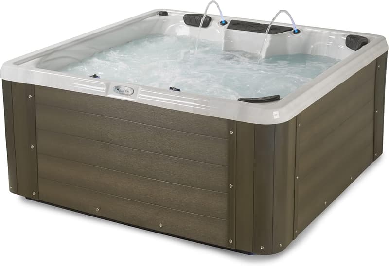 2023 Edgewater® 28-Jet Hot Tub for 5-6, Driftwood Design