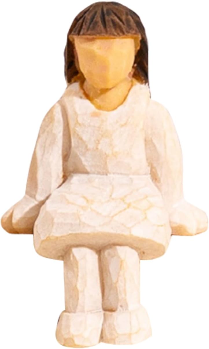 Personalized Hand-Painted Family Figurines for Mother's Day