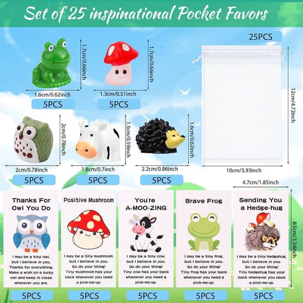 Employee Appreciation Gift Set with Inspirational Notes - Bulk Gifts for Coworkers