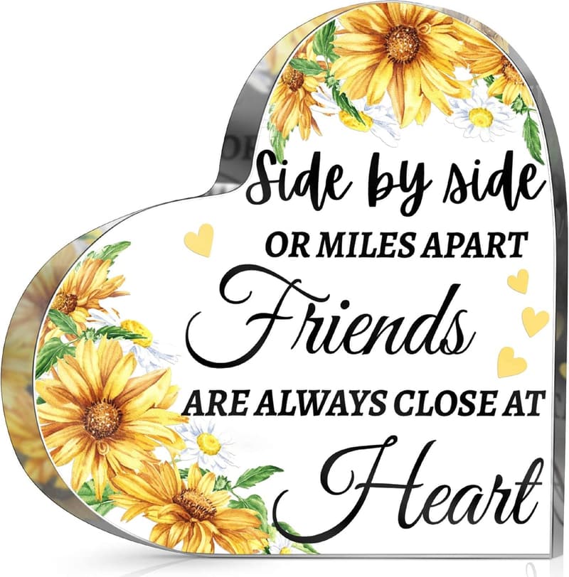 Birthday Friendship Acrylic Plaque Keepsake for Women