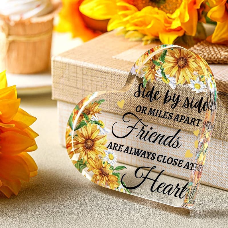 Birthday Friendship Acrylic Plaque Keepsake for Women