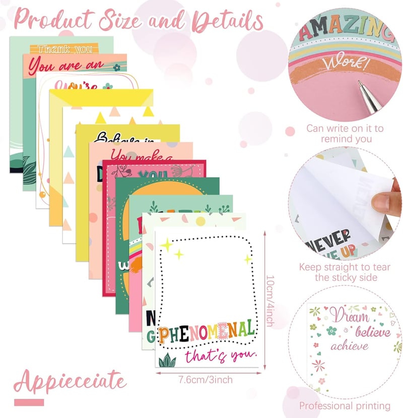Funny Notepads & Pens Set for Office Appreciation Gifts