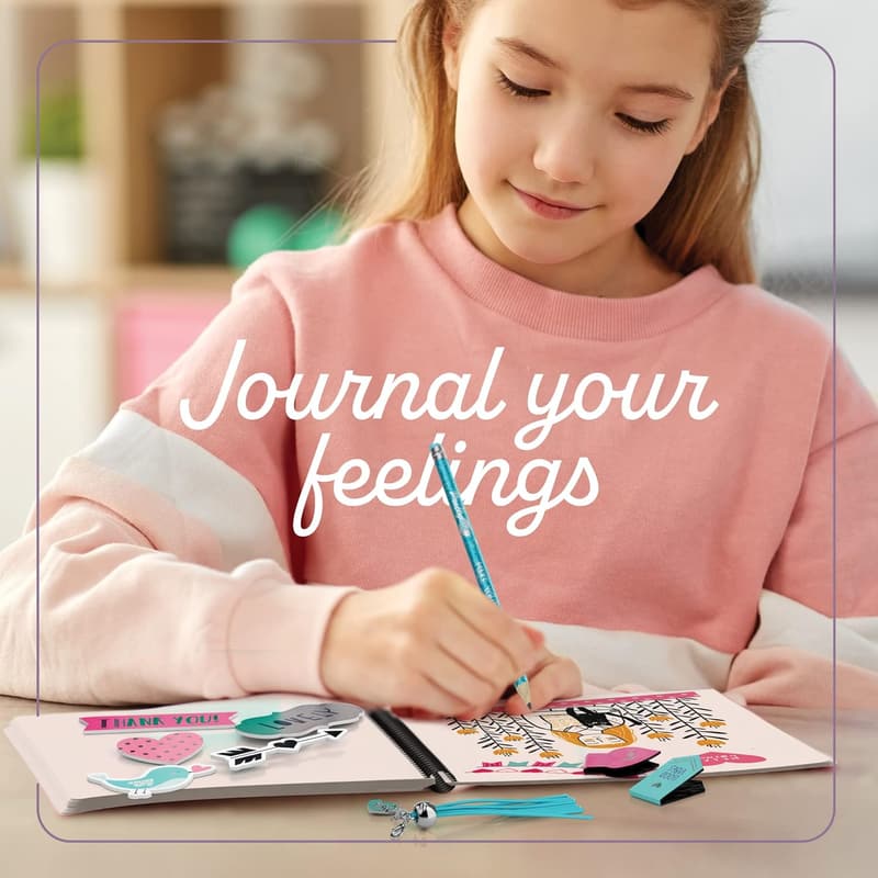 Girls' DIY Journal Kit - Fun Craft Supplies for Ages 8-14