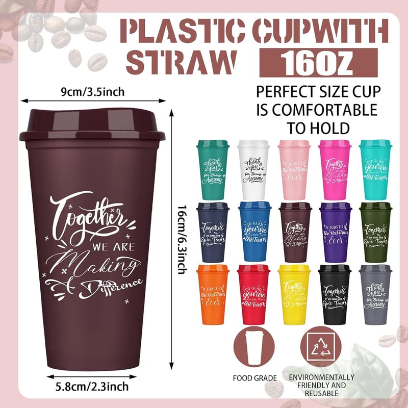 CNA Appreciation Gift: 16 oz Inspirational Travel Mug for Coworkers