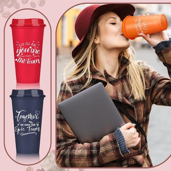 CNA Appreciation Gift: 16 oz Inspirational Travel Mug for Coworkers