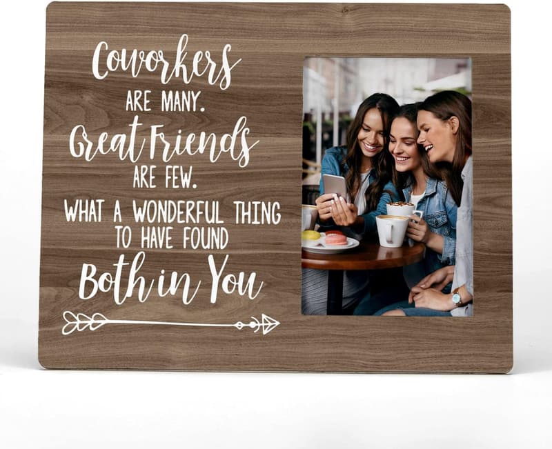 Farewell Gift Picture Frame for Coworkers (4x6 Inch)