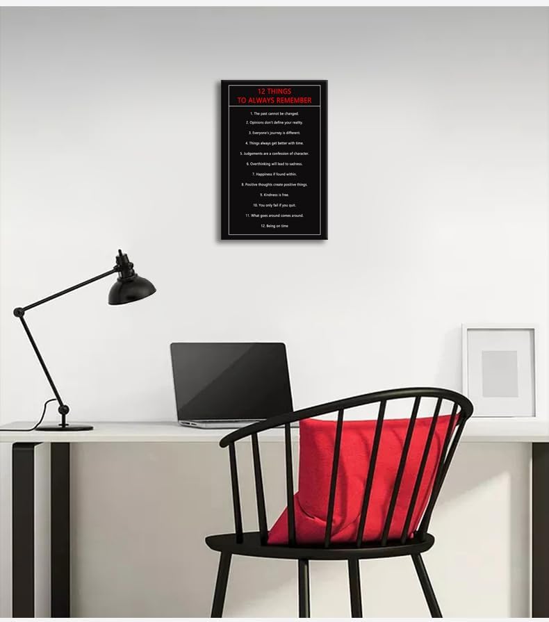 Inspirational Motivational Wall Art Print for Office Decor