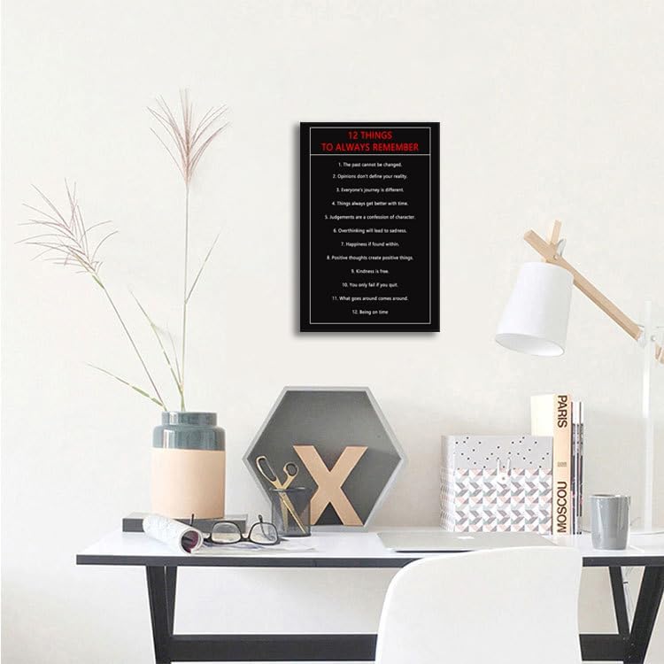 Inspirational Motivational Wall Art Print for Office Decor