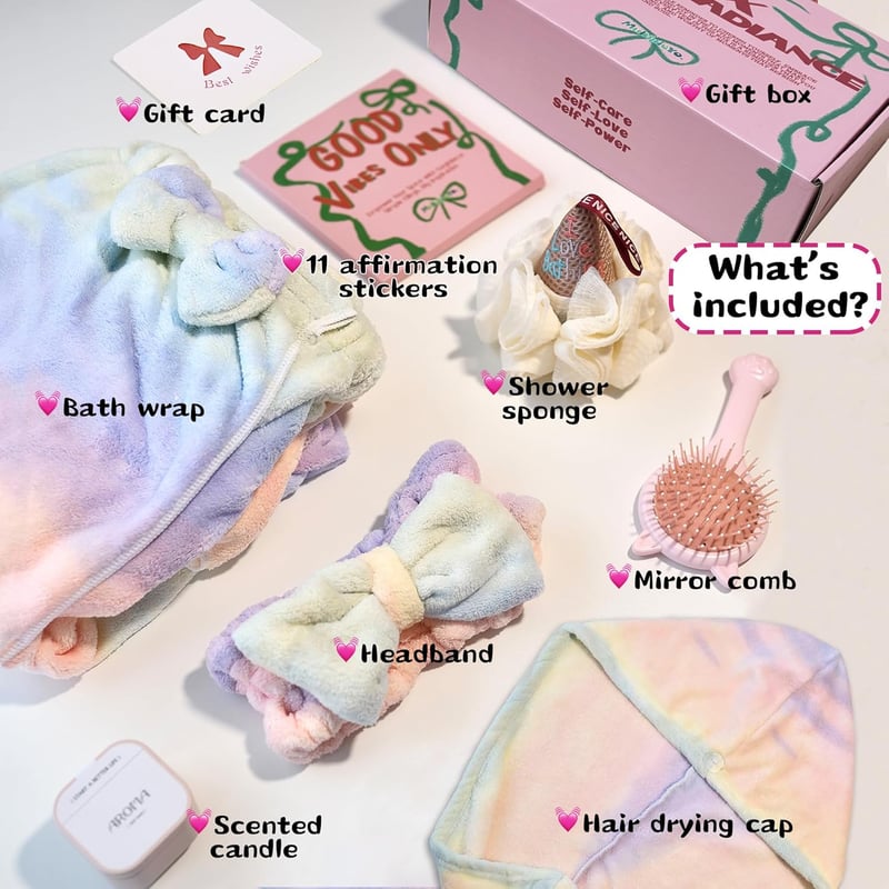 Teen Girl Spa Gift Set | Self-Care Relaxation Kit
