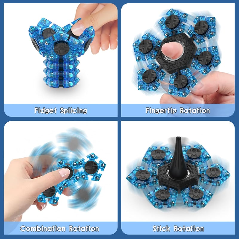 Magnetic Fidget Toy Set for Stress Relief - Great Gift for Teens