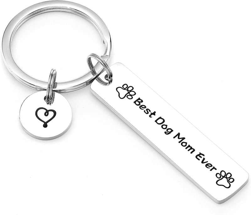 Dog Mom Keychain - Best Gift for Animal Lovers