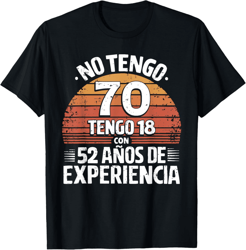 70th Birthday T-Shirt for Men and Women