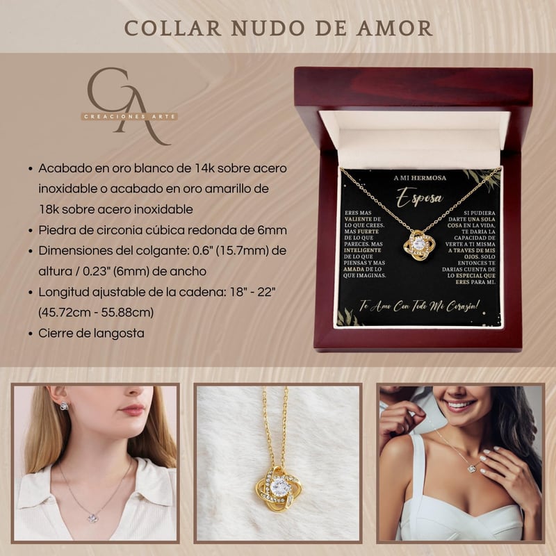 Happy Anniversary Necklace with Message