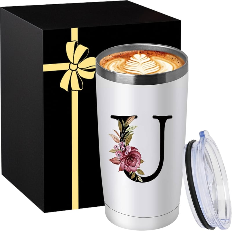 Cute Insulated Tumbler Mug for Tween College Girls - 20 Oz Birthday Gift