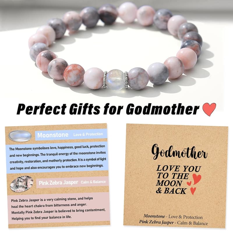 Godmother Bracelet Gift from Godchild for Mother's Day