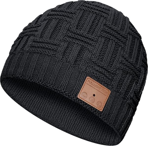 Christmas Bluetooth Beanie with Wireless Headphones for Adults