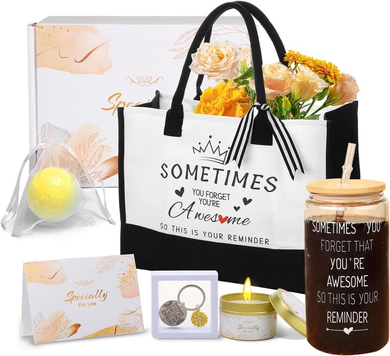 Inspirational Self-Care Gift Basket for Women
