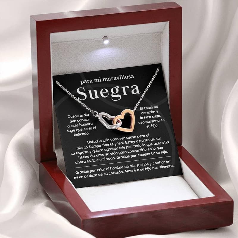 Special Gift Collar for Mother-in-Law with Message Card