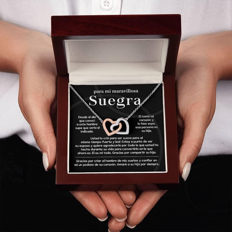 Special Gift Collar for Mother-in-Law with Message Card