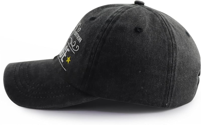 Vintage Birthday Hat for Men & Women, Celebrating 30-90 Years