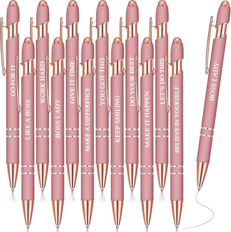 Inspirational Graduation Pens Set for Teachers and Coworkers