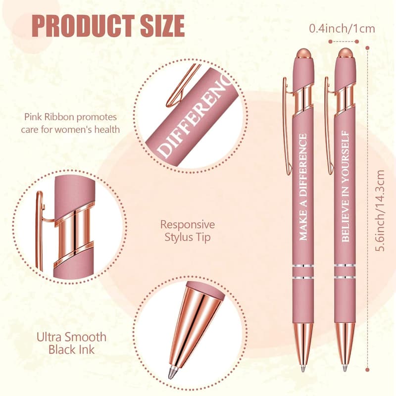 Inspirational Graduation Pens Set for Teachers and Coworkers