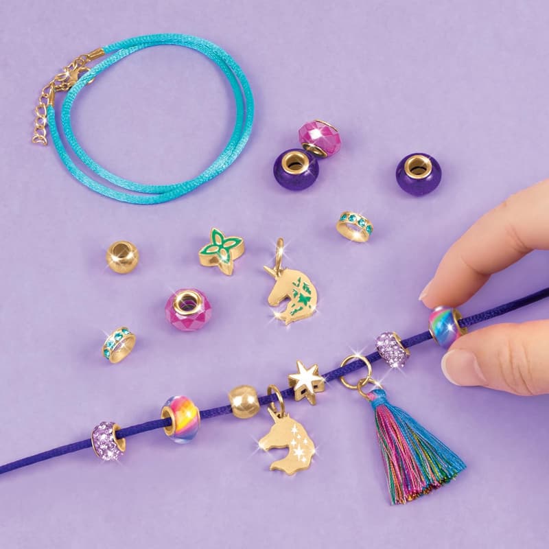 Unicorn Academy Enchanted Charms Bracelet Kit for Kids 8+