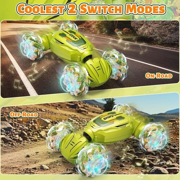 Gesture Sensing RC Stunt Car - Hand-Controlled Off-Road Toy for Kids