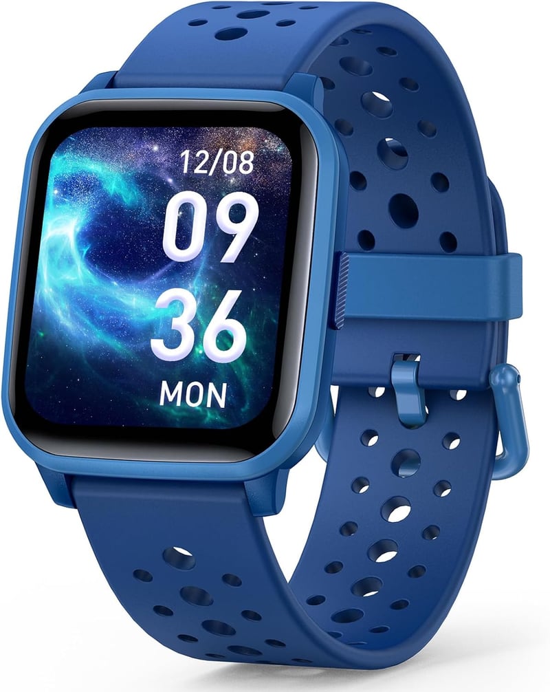 Kids Smart Watch with Sleep Mode & 19 Sports Modes - Blue