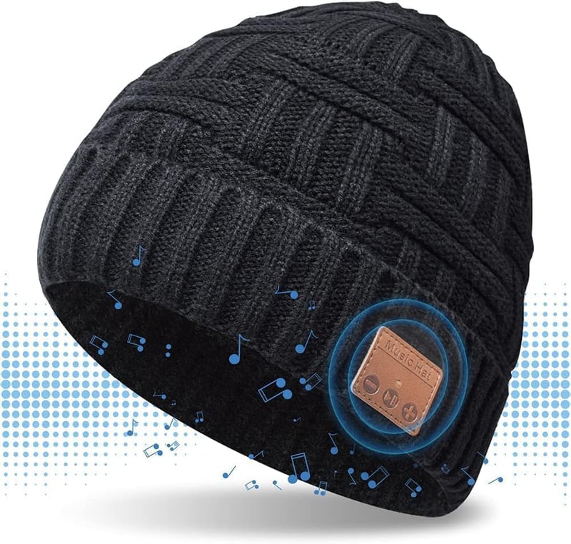 Bluetooth Beanie Hat for Men & Women - Perfect Stocking Stuffer