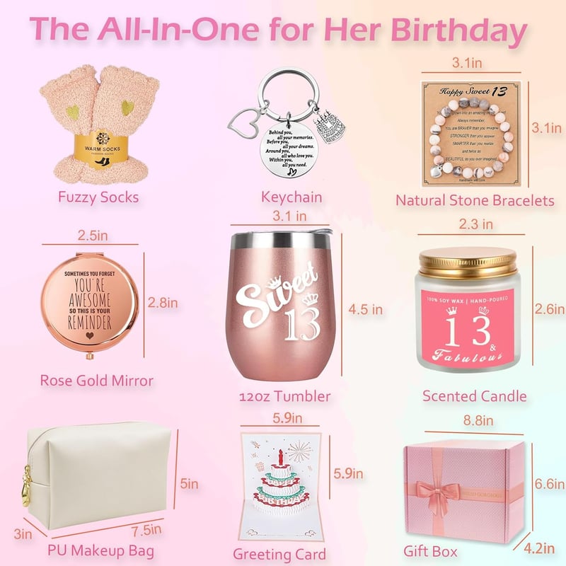 Unique 13th Birthday Gifts for Girls - Thoughtful Ideas for Teens