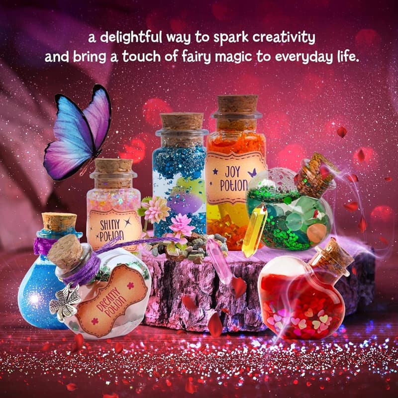 Fairy Magic Potion Kit for Kids - Arts & Crafts Gift for Ages 6-10