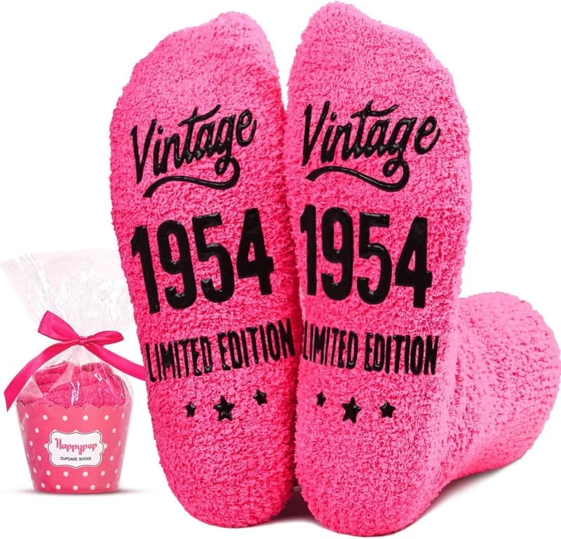 74th Birthday Socks for Women - Fun Gift for Elderly
