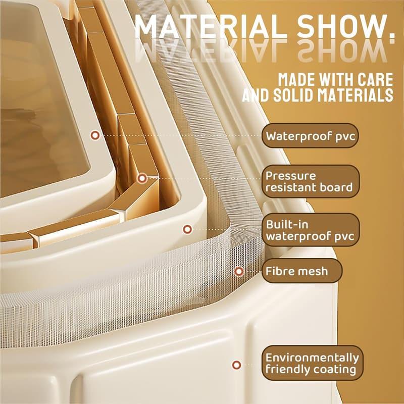 Portable Ice Bath Tub for Adults - Foldable Insulated with Lid
