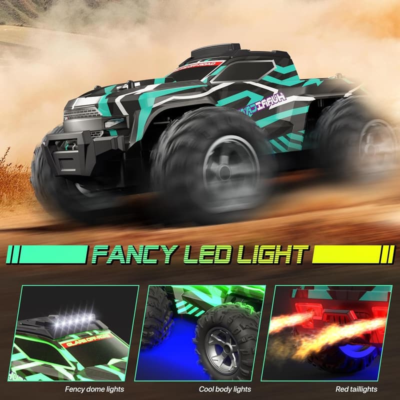 All-Terrain Remote Control Car for Boys and Girls, 25Km/h Speed