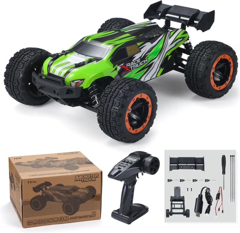 High-Speed 1:16 Scale 4WD Brushless RC Off-Road Car for Adults