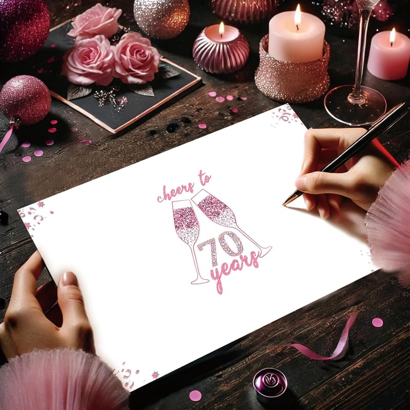 70th Birthday Gifts & Decorations for Women