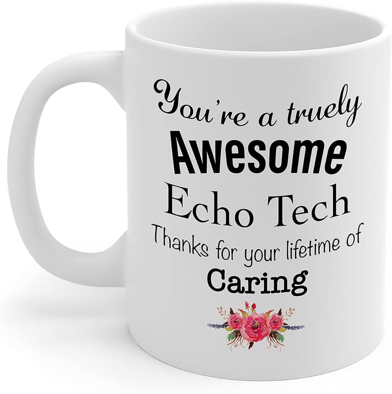 Echo Tech Retirement Mug – Awesome Gift for Cardiac Technicians
