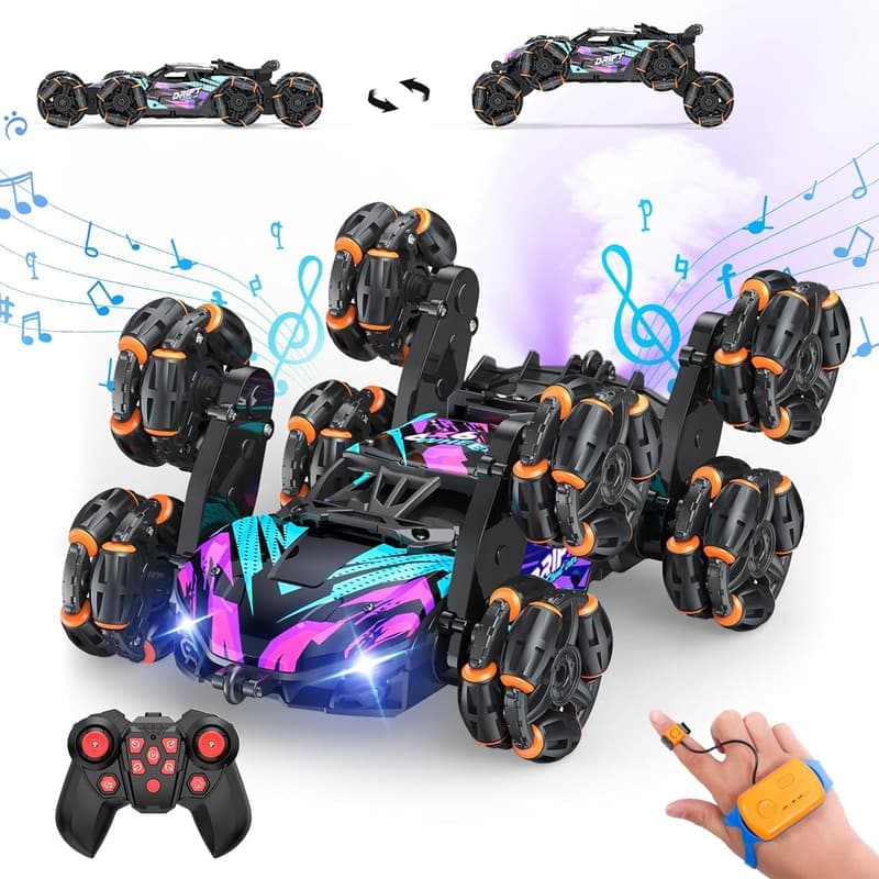 Remote Control Climbing Car for Kids – Gesture Sensing 8WD Toy