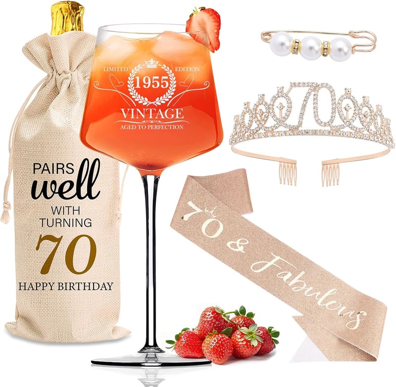 70th Birthday Gifts for Mom - Funny Presents for Women