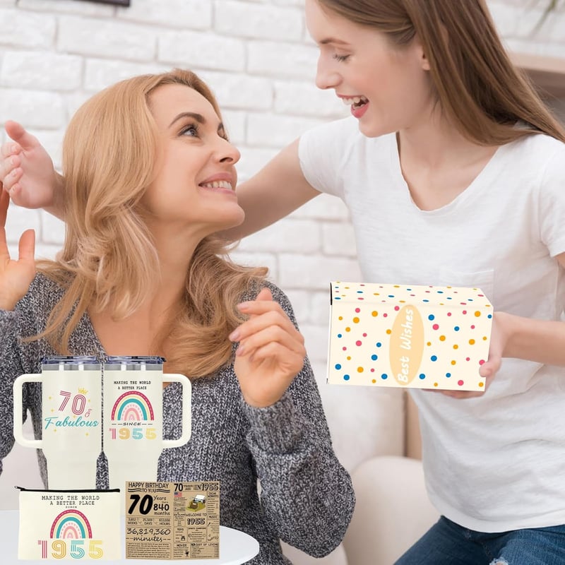 70th Birthday Gifts for Women – Unique Presents for Mom and Aunt