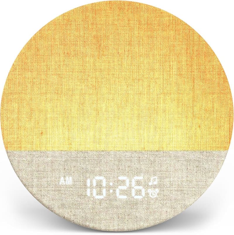 Sunrise Alarm Clock & Sound Machine with Dimmable Night Light