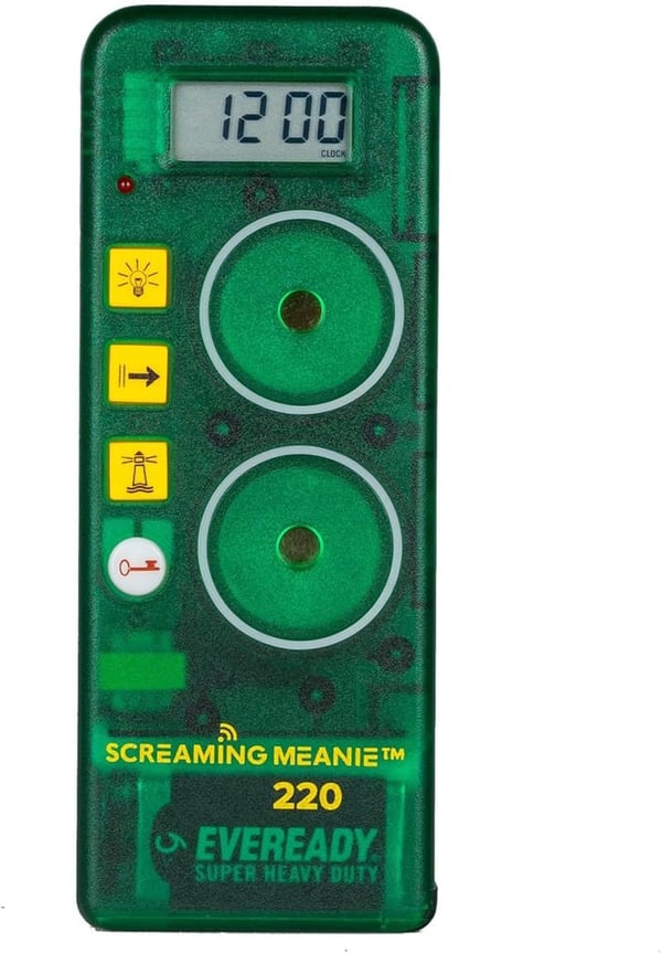 Extremely Loud Alarm Clock for Deep Sleepers - Green