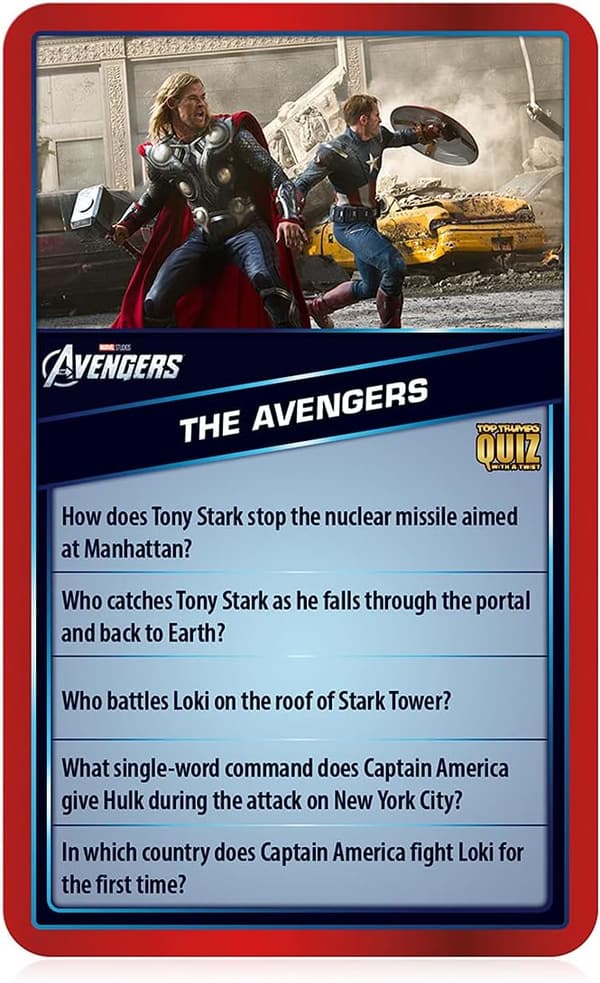 Marvel Cinematic Universe Quiz Game - 500 Trivia Questions for Ages 8+