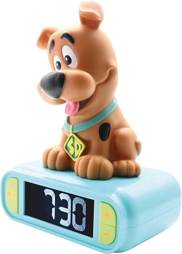 Scooby-Doo Digital Alarm Clock for Kids with Night Light