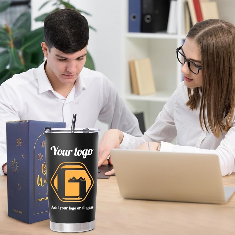 Personalized 20oz Stainless Steel Coffee Tumbler for Mom's Birthday